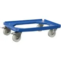 Alutec 05200 Transportroller Kunststoff Traglast (max.): 250 kg 610 mm x 410 mm Anzahl Lenkrollen 4