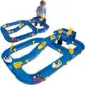 BIG - Waterplay Niagara - Wasserbahn blau, 130 x 90 x 22cm große Bahn, + 3 Boote