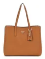 GUESS Meridian II Girlfriend Tote Cognac