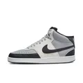 Nike Herren Court Vision Mid Next Nature Sneaker, Lt Smoke Grey Black Sail, 47 EU