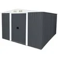 Home Deluxe Geräteschuppen Bohio XXL 257 cm x 313 cm x 178 cm Anthrazit