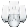 SCHOTT ZWIESEL Wasserglas Forté (4er-Set), vielseitig einsetzbare Trinkbecher, spülmaschinenfeste Tritan-Kristallgläser, Made in Germany (Art.-Nr. 123618), Klar, Kristall