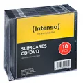 600 Intenso CD Hüllen 1er Slimcase 5,2 mm für je 1 BD / CD / DVD schwarz