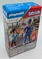 PLAYMOBIL 71553 Kaufland Oma mit Enkel beim Einkaufen Promo Kundin einkaufen NEU