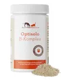 Futtermedicus Optisolo B-Komplex-Pulver | 100 g | Ergänzungsfuttermittel für Hunde und Katzen | Zur Unterstützung des normalen Wohlbefindens | Hochkonzentriertes Vitamin B