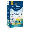 NORDIC NATURALS, ARCTIC COD LIVER OIL Omega-3 Zitron 750mg 180 Weichkapseln