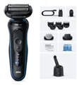 Braun 52-B7650cc Folienschaber Trimmer Schwarz, Blau