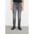 Jack & Jones Slim-fit-Jeans JJIGLENN mit Used-Look und Stretchkomfort Abriebeffekte, modisch, slim fit, Baumwollmischung schwarz 28