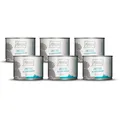 MjAMjAM - Premium Nassfutter für Katzen - zarte Ziege an leckeren Möhrchen, 6er Pack (6 x 200 g), getreidefrei mit extra viel Fleisch
