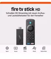 Amazon Fire TV Stick HD 2024 Neueste Generation Full HD mit Sprachfernbedienung