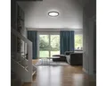 LED Deckenleuchte IP44 19W 2400 lm 4000 K HxØ 3,5x29 cm Slim schwarz/weiß + Back