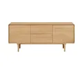 House Nordic Sideboard Karna Sideboard 2 Türen, 2 Schubladen Eiche.