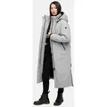 Navahoo Wintermantel Schneewächter 14 warmer Winter Kurzmantel grau XS (34)