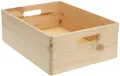 Allzweckkiste, Nadelholz, Holzkiste, Spielzuegkiste, 40 x 30 x 15 cm, ZELLER