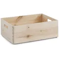 Zeller Allzweckkiste Holzbox Aufbewahrungsbox Holzkiste ohne Deckel 40x30x15cm