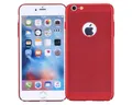 König Design Handyhülle Apple iPhone 5 / 5s / SE, Apple iPhone 5 / 5s / SE Handyhülle Backcover Rot
