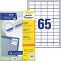 Merkloos / Sans Marque Etiketten avery 3666-200 wit 200 stuks