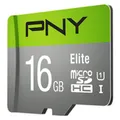 PNY microSDHC-Karte Elite UHS-I U1 16 GB (16 GB, microSDHC, U1, UHS-I) (P-SDU16GU185GW-GE)