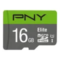 PNY Elite 16GB microSDHC Speicherkarte (C10, Class 1 (U1), UHS-I)