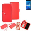 2in1 Hülle Portemonnee für Asus ZenFone Max Plus (M1) Schutzhülle Case Handyh