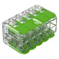 Wago Serie 221 - 10*4mm (15 Stück) Green Range (221-430)