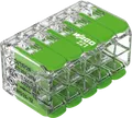 WAGO 221-430 - Verbindungsklemme, 4 mm², 10-Leiter, Green-Range