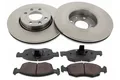 MAPCO Bremsensatz Scheibenbremse 47460 für LOGAN DACIA MCV Kreuzschliff Pick up
