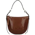 The Bridge Fedora Schultertasche Leder 28 cm  braun