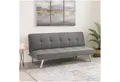 HTI-Living Schlafsofa Klappsofa Grau Milena, Stück 1 Teile, Couch mit Schlaffunktion