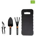 Black & Decker 4tlg. Set: Gartenwerkzeug in Schwarz