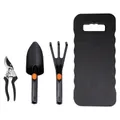 Black + Decker Gartenpflege-Set BLACK+DECKER Gartenwerkzeug Set 4Teilig