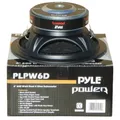 1 Subwoofer Pyle PLPW6D 165 mm 600W Max DVC 4+4 Ohm