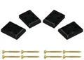 Strandkorb PE Gleiter 4er Set