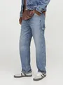 Loose-fit-Jeans "JJIEDDIE JJCARPENTER SBD 416 NOOS", Gr. 31 - Länge 30, Blue Denim Länge 30