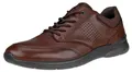 ECCO Sneaker Irving Low Lace (Vollnarbenleder) dunkelbraun Herren, Größe Euro (US): 42