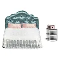 Lundby 60.2006 Smaland - Bedroom Set - Schlafzimmer Puppenhaus - 1:18