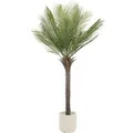 ML-Design Künstliche Palme 150 cm Groß im Topf für Indoor/Outdoor