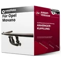 Anhängerkupplung abnehmbar für Opel Movano 12.2021-jetzt neu