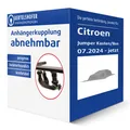 Westfalia Anhängerkupplung abnehmbar für CITROEN Jumper Kasten/Bus Typ 250 PKW