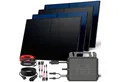 SUNNIVA Balkonkraftwerk 2000W mit 2,24 kWh Speicher MARSTEK B2500-D, (BIFAZIAL FULLBLACK komplett Steckdose, PV Solaranlage Komplettset mit Solarspeicher, 4x 500W N-Type Glas-Bifacial Module)