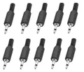 10x 3,5mm Klinkenstecker mono - Kopfhörer Stecker lötbar