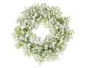 Viana Dekokranz Schleierkraut Kranz Weiß Blumenkranz Kunstblumen Hochzeit Deko