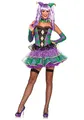 LEG AVENUE Damen Mardi Gras Sweetie Erwachsenenkost me, Mehrfarbig, M/L (EUR 38-40)
