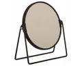 5five Simply Smart Standspiegel Kosmetikspiegel, stehend, klappbar, Ø 17 cm, schwarz
