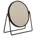 Kosmetikspiegel Tischspiegel Kosmetikspiegel 17cm schwarz Doppelseitig Praktisch
