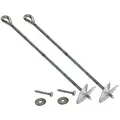 Spielturmking 2 Stück Bodenanker Grundanker Erdanker für Spielturm Schaukel (Bodenanker Screw SMART zum Eindrehen)
