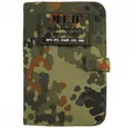 MFH Notizbuch Terminplaner, A6, flecktarn, Ringbuchhalterung, Blätter, inklusive Notizblätter