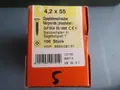 Packung Marken Gipsplattenschrauben 4,2x55mm FEINGEWINDE Phosphartiert  U23-Nr.5