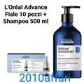 L'Oréal Serie Expert Aminexil Advanced 10x6 ml Ampullen + Shampoo 500 ml Serioxl