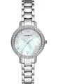 Emporio Armani Uhr für Damen , Dreizeigerwerk, 32mm na Edelstahlgehäuse mit einem Edelstahlarmband, AR11484